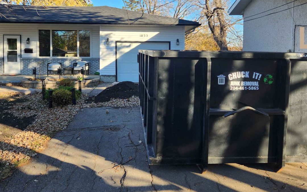 5 Reasons to Rent a Garbage Bin From Chuck It Bin Rentals Winnipeg For Your Next Project.